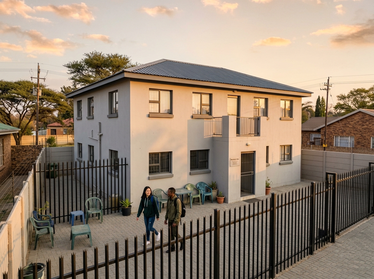 Courtyard view of BedrokLiving